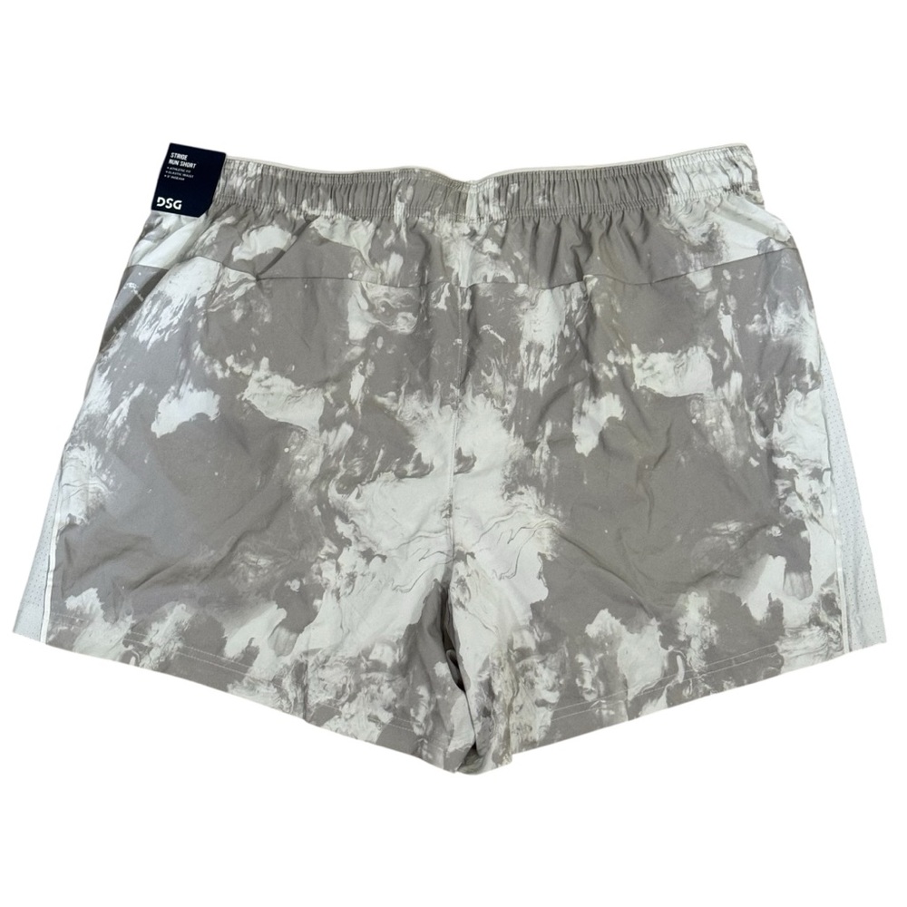 DSG Stride Run Short 5” Inseam Swirl Tiptoe Men’s Size 2XL Active Gym Athletic - Picture 2 of 7